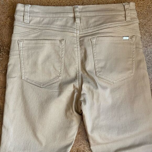 Dg2 by Diane Gilman tan uplifter skinny petite jeans - Picture 7 of 9